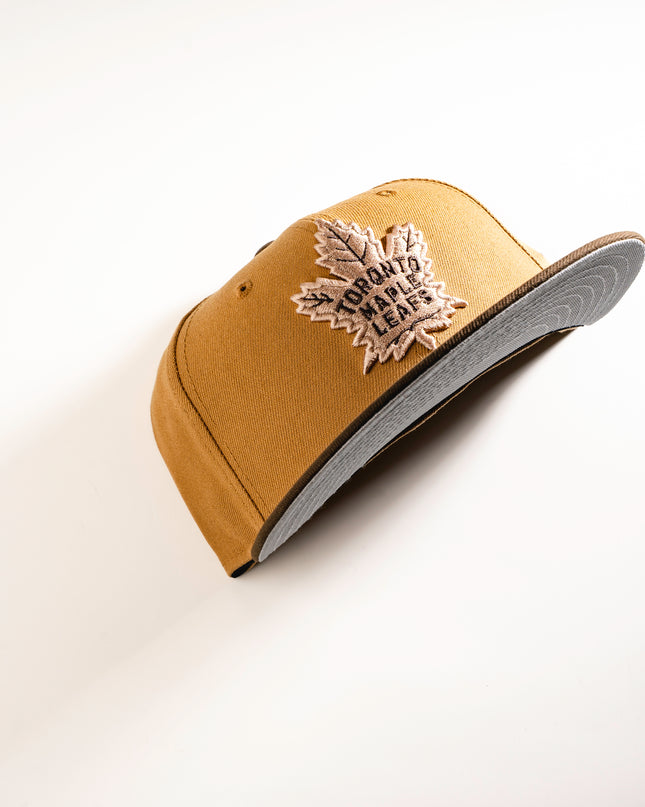 TORONTO MAPLE LEAFS SUNTAN 59FIFTY FITTED HAT