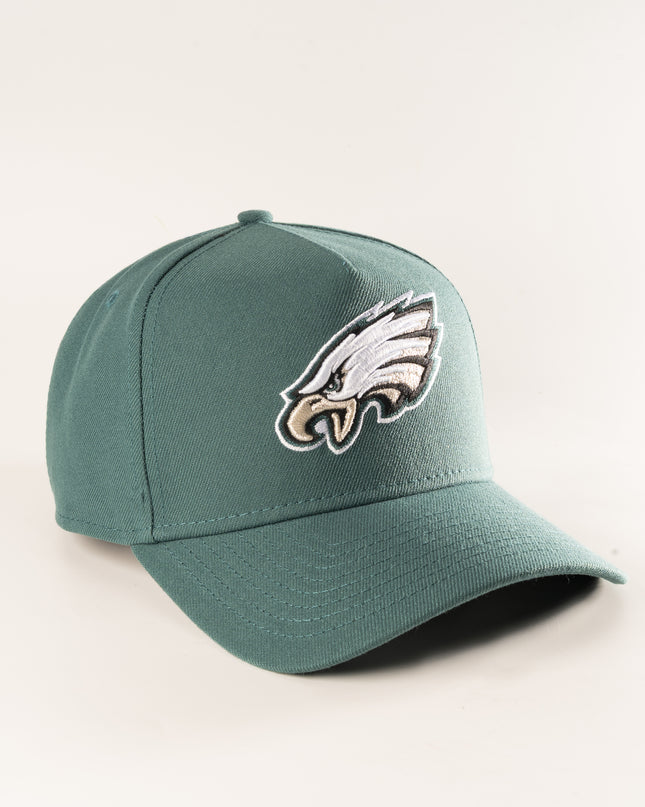 Philadelphia Eagles New Era 9Forty snapback cap in Green