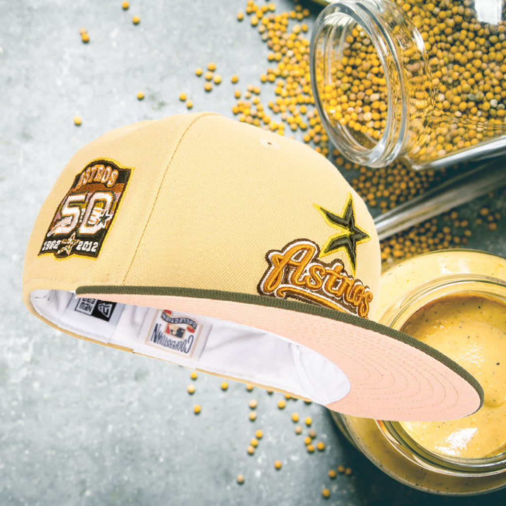 Houston Astros 'Mustard Seed' 59Fifty Fitted Hat