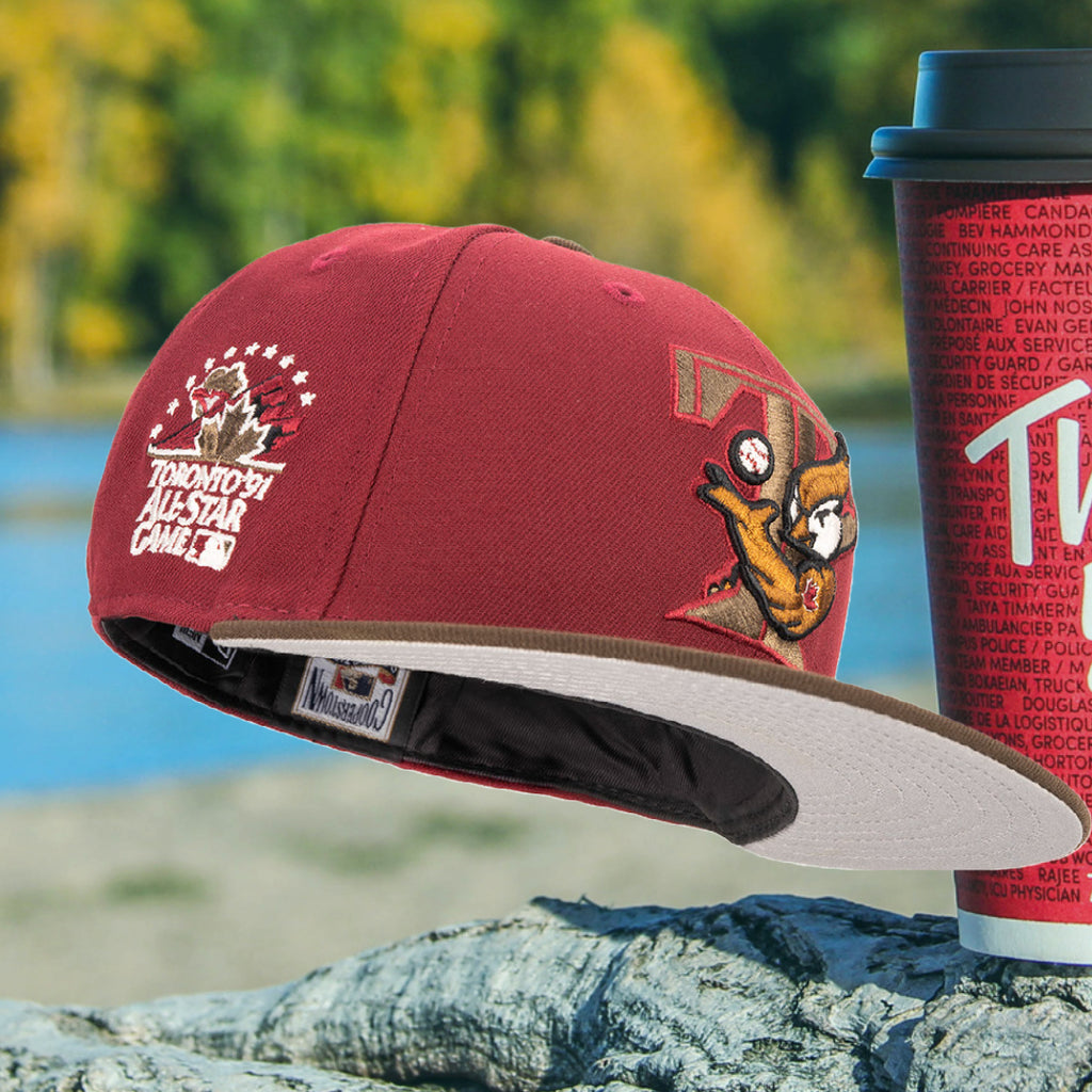 Toronto Blue Jays 'Double Double' 59Fifty Fitted Hat