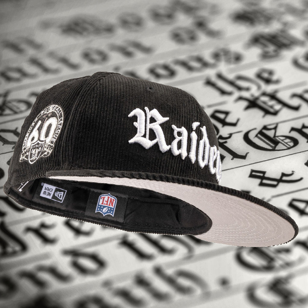 Las Vegas Raiders 'Old English' 59Fifty Fitted Hat