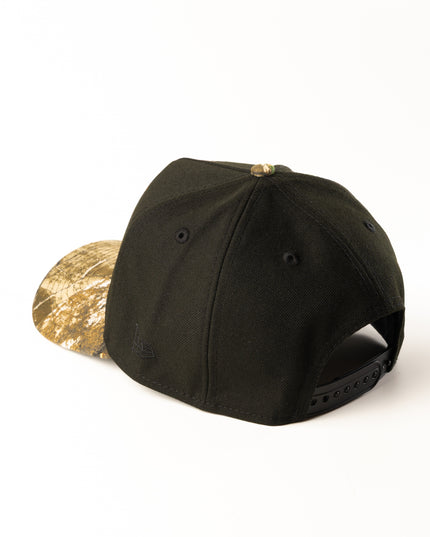 Anaheim Ducks Realtree Edge 9Forty A-Frame Snapback hat Black Realtree Edge NHL