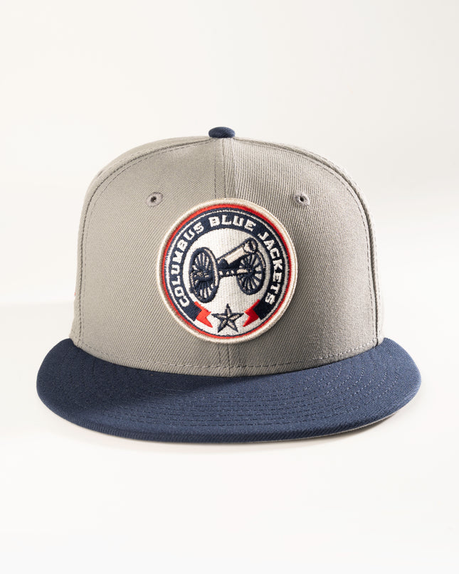 Columbus Blue Jackets Misty Morning New Era 59Fifty Fitted Hat