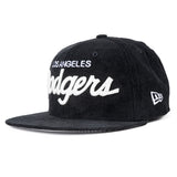 LOS ANGELES DODGERS 'CORD SCRIPT' 59FIFTY FITTED HAT
