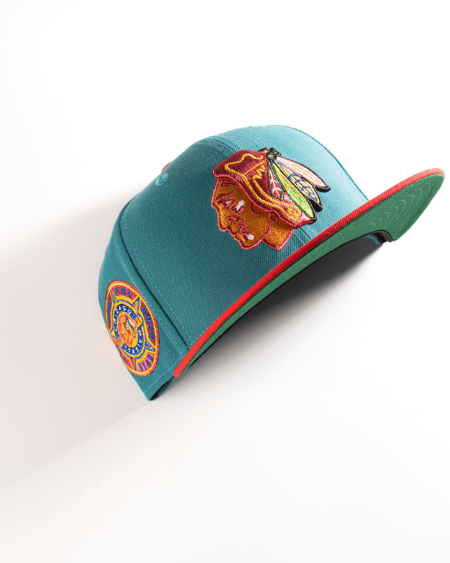 CHICAGO BLACKHAWKS WINDY CITY CUSTOM  59FIFTY FITTED HAT