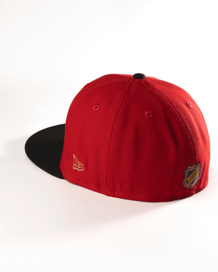 CALGARY FLAMES DARK MODE 59FIFTY FITTED HAT