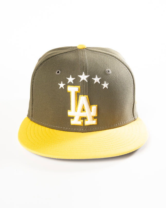 LOS ANGELES DODGERS CANARY OPS 59FIFTY FITTED HAT