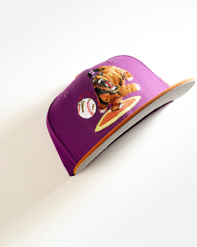 FRESNO GRIZZLIES GRAPE MAUL 59FIFTY FITTED HAT