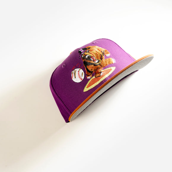 FRESNO GRIZZLIES GRAPE MAUL 59FIFTY FITTED HAT