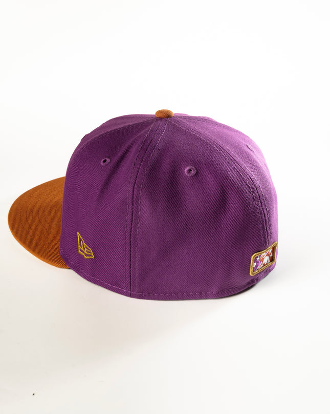 FRESNO GRIZZLIES GRAPE MAUL 59FIFTY FITTED HAT
