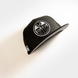 EDMONTON OILERS JET BLACK 59FIFTY FITTED HAT