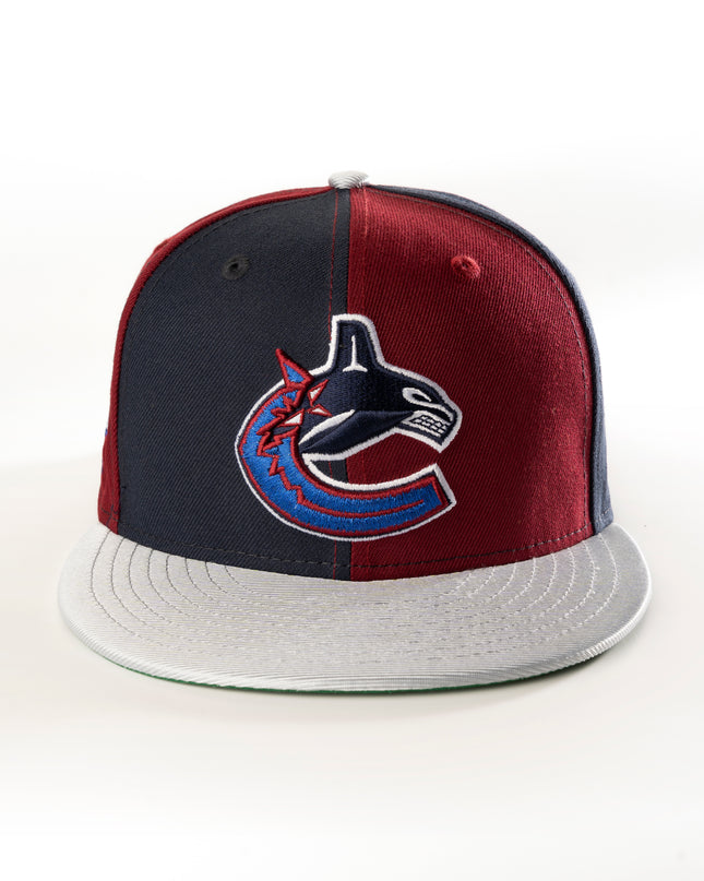 VANCOUVER CANUCKS PINWHEEL 59FIFTY FITTED HAT