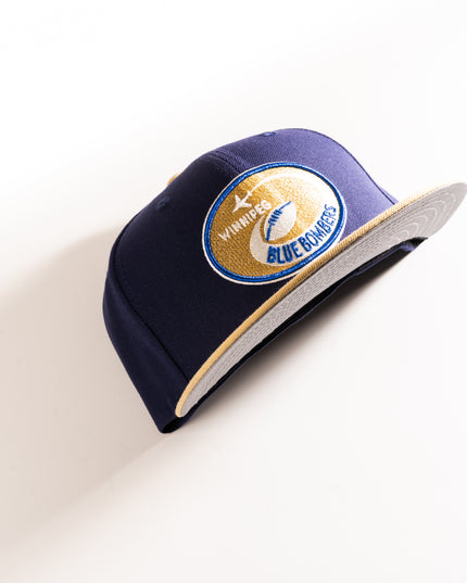 WINNIPEG BLUE BOMBERS RETRO MODERN 59FIFTY FITTED HAT