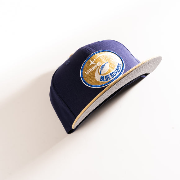 WINNIPEG BLUE BOMBERS RETRO MODERN 59FIFTY FITTED HAT