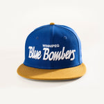 WINNIPEG BLUE BOMBERS SCRIPT 59FIFTY FITTED HAT