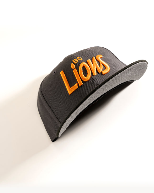 BC LIONS SCRIPT 59FIFTY FITTED HAT