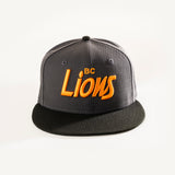 BC LIONS SCRIPT 59FIFTY FITTED HAT