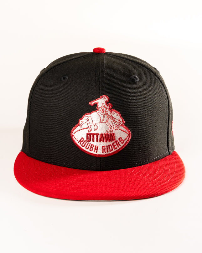 OTTAWA REDBLACKS RETRO MODERN 59FIFTY FITTED HAT