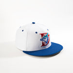 DUNEDIN BLUE JAYS OPTIC WHITE 59FIFTY FITTED HAT
