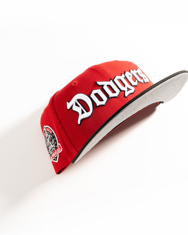 LOS ANGELES DODGERS FINE SCRIPT 59FIFTY FITTED HAT