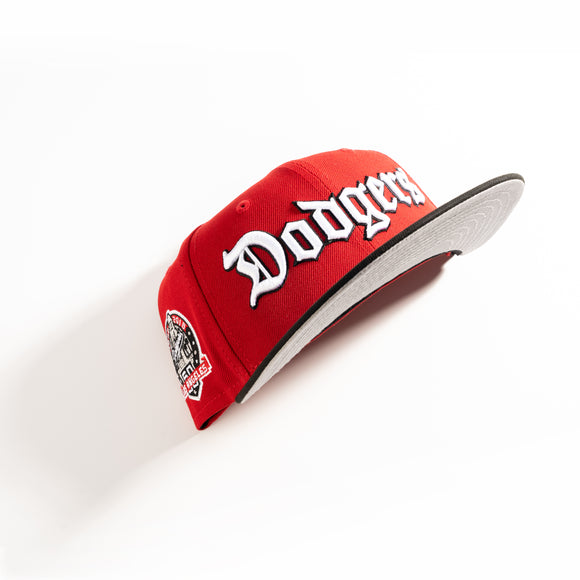 LOS ANGELES DODGERS FINE SCRIPT 59FIFTY FITTED HAT