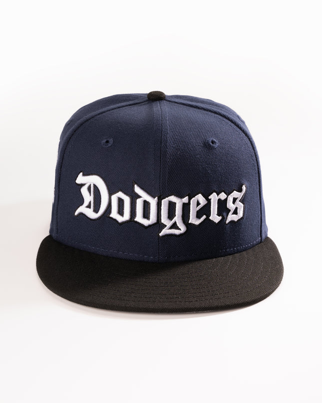 LOS ANGELES DODGERS FINE SCRIPT V2 59FIFTY FITTED HAT