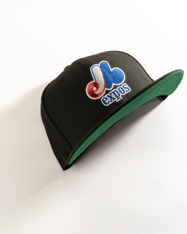 MONTREAL EXPOS METALLIC 59FIFTY FITTED HAT