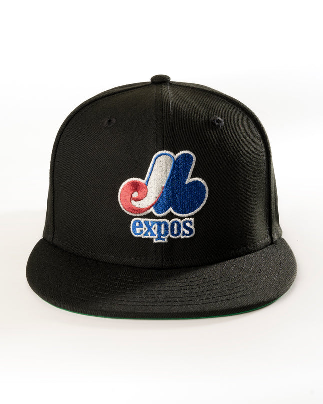 MONTREAL EXPOS METALLIC 59FIFTY FITTED HAT