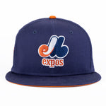 MONTREAL EXPOS NAVY CANYON 59FIFTY FITTED HAT
