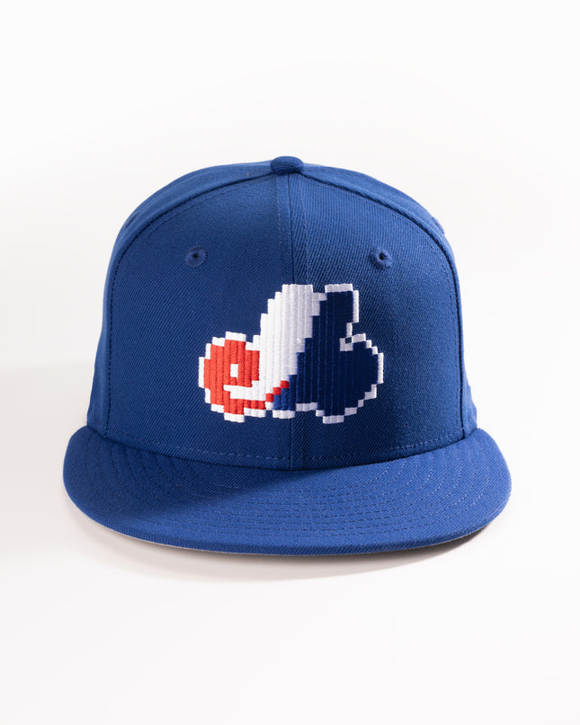 MONTREAL EXPOS PIXEL 59FIFTY FITTED HAT