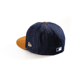 TORONTO BLUE JAYS NAVY DENIM 59FIFTY FITTED HAT