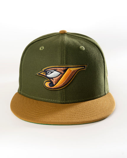 TORONTO BLUE JAYS OLIVE DYNASTY 59FIFTY FITTED HAT
