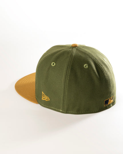 TORONTO BLUE JAYS OLIVE DYNASTY 59FIFTY FITTED HAT