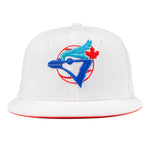 TORONTO BLUE JAYS 'OPTIC WHITE' 59FIFTY FITTED HAT