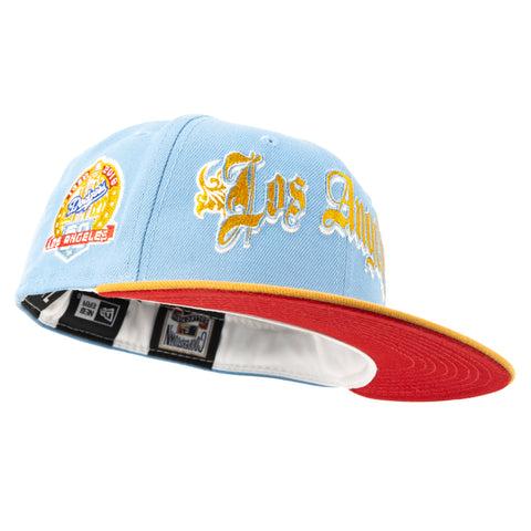LOS ANGELES DODGERS 'TATTOO SCRIPT' 59FIFTY FITTED HAT