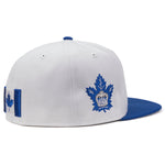 KIDS TORONTO MARLIES 'WHITE & BLUE' 59FIFTY FITTED HAT