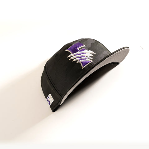 FRESNO GRIZZLIES BLACK CAMO 59FIFTY FITTED HAT