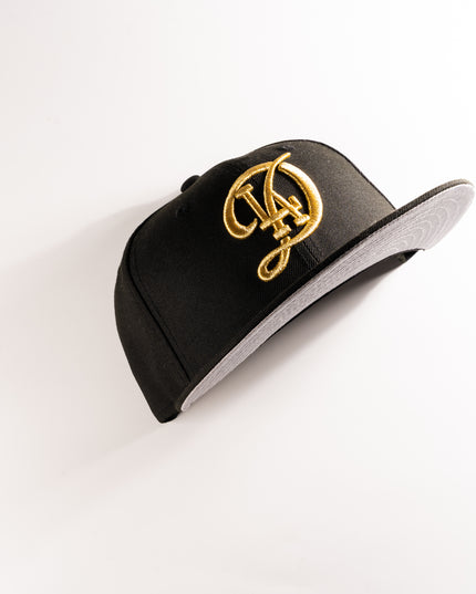 LOS ANGELES DODGERS MIDNIGHT GOLD 59FIFTY FITTED HAT