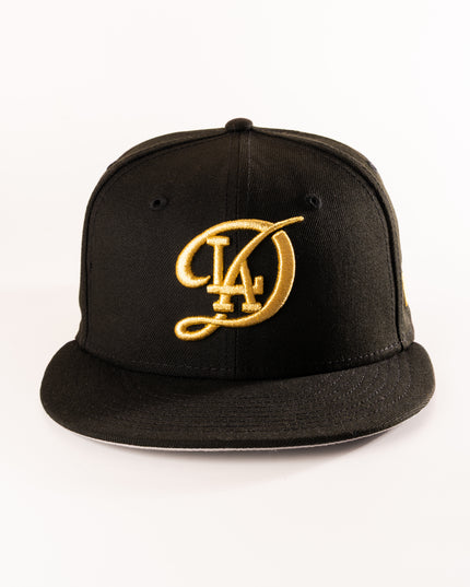 LOS ANGELES DODGERS MIDNIGHT GOLD 59FIFTY FITTED HAT