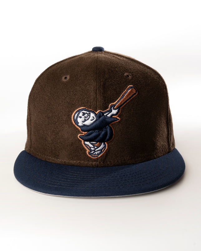 SAN DIEGO PADRES SUEDE 59FIFTY FITTED HAT