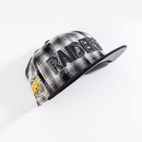 LAS VEGAS RAIDERS MICRO FLEECE 59FIFTY FITTED HAT
