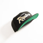 TORONTO RAPTORS GOLD SCRIPT 59FIFTY FITTED HAT