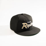 TORONTO RAPTORS GOLD SCRIPT 59FIFTY FITTED HAT