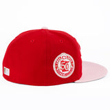 MINNESOTA TWINS SCARLET BLOOM 59FIFTY FITTED HAT