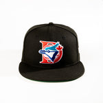 DUNEDIN BLUE JAYS JET BLACK 59FIFTY FITTED HAT
