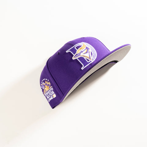 DUNEDIN BLUE JAYS 6IX GOLD TRUE PURPLE 59FIFTY FITTED HAT