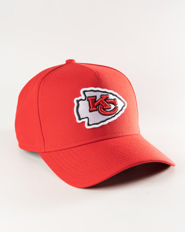 Red Kansas City Chiefs New Era 9forty cap