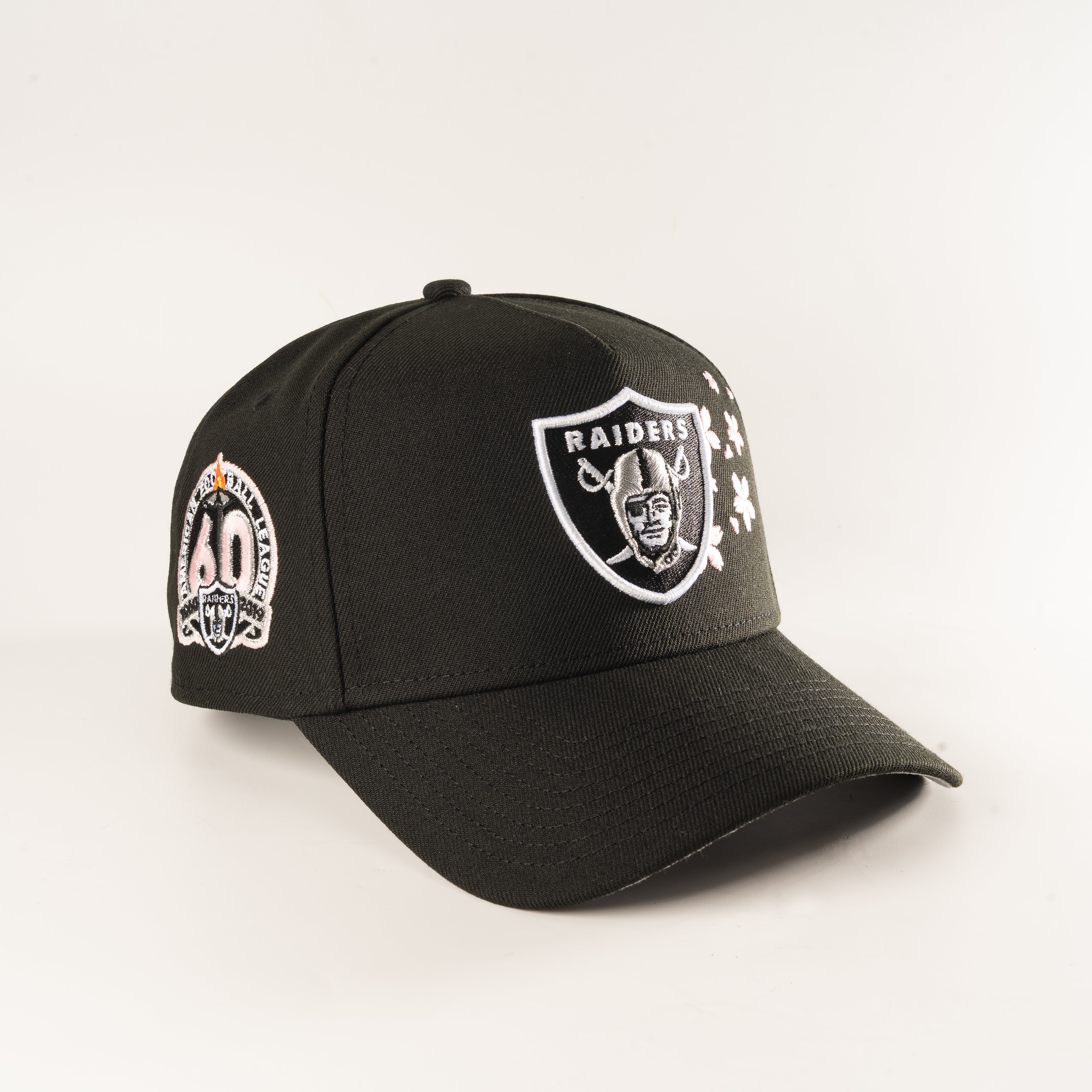 LAS VEGAS RAIDERS CHERRY BLOSSOM 9FORTY A-FRAME SNAPBACK HAT