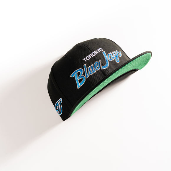 TORONTO BLUE JAYS SCRIPT 59FIFTY FITTED HAT