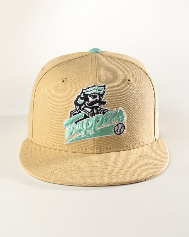 EDMONTON TRAPPERS VEGAS GOLD 59FIFTY FITTED HAT